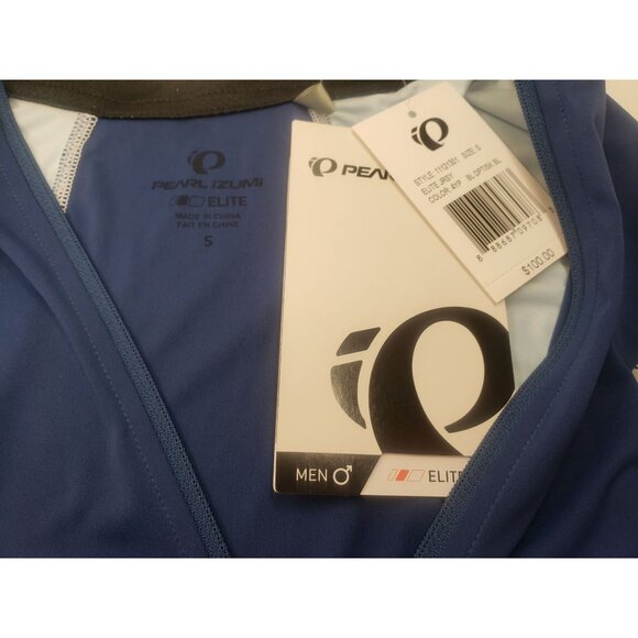 PEARL iZUMI Elite Cycling Jersey Blue Depths Sky Blue size S - Picture 4 of 4
